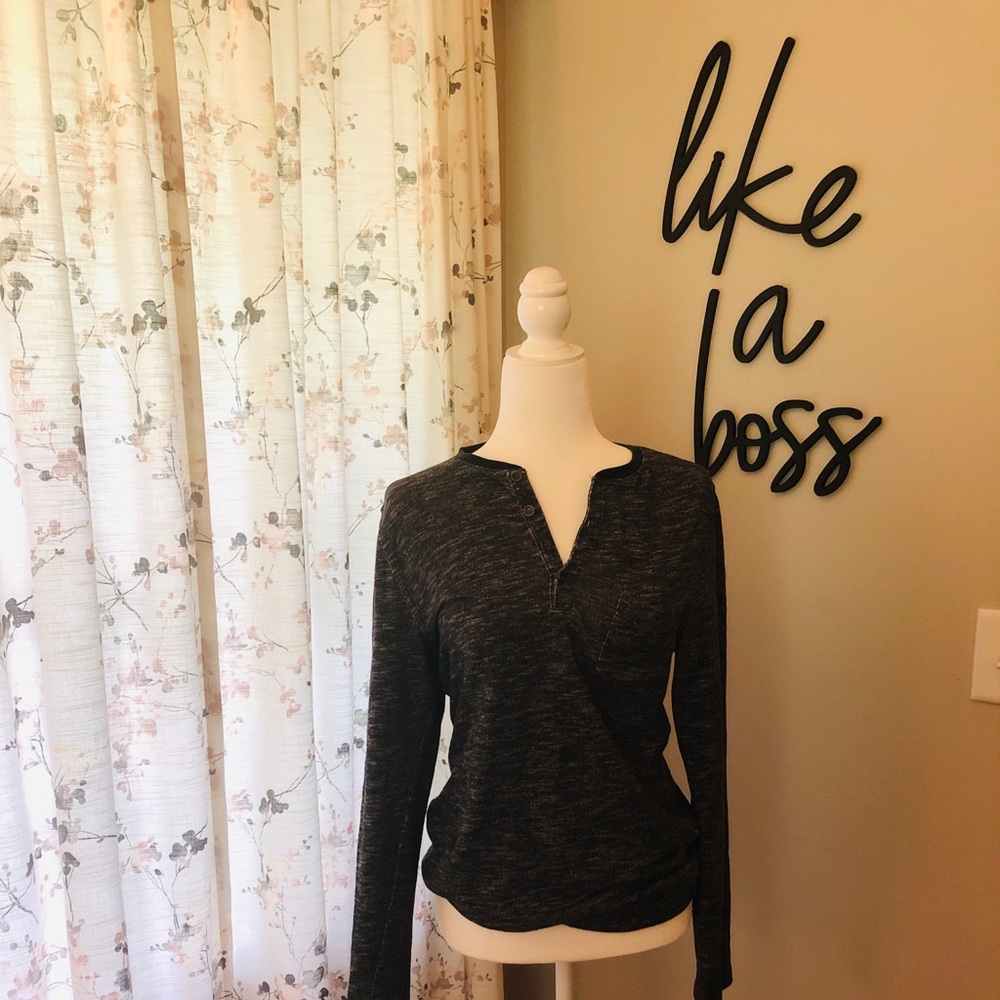 Merona-Soft Long Sleeve Henley